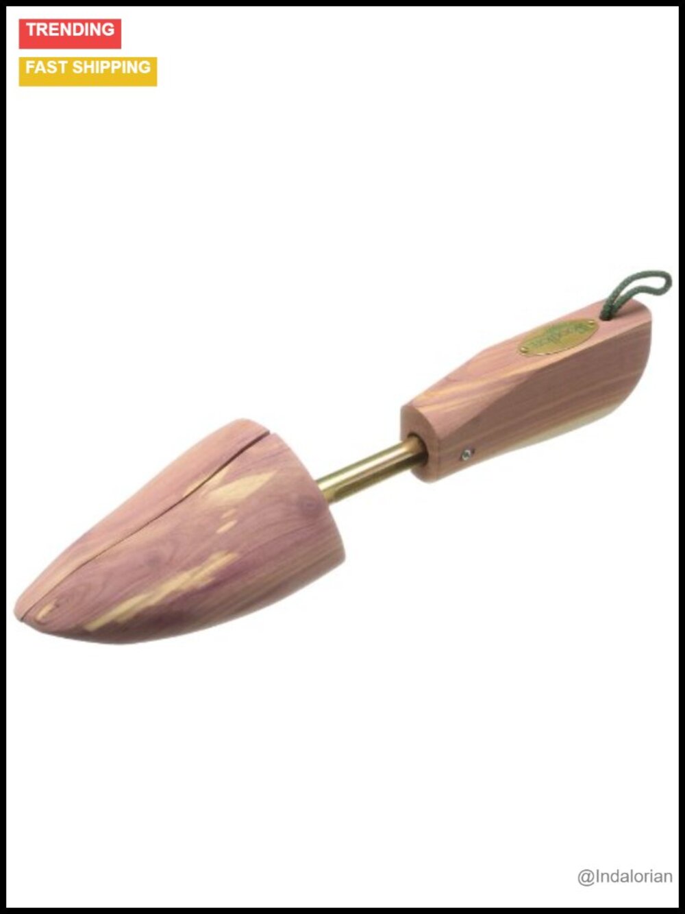Adjustable Men's Shoe Tree Pair US Aromatic Cedar